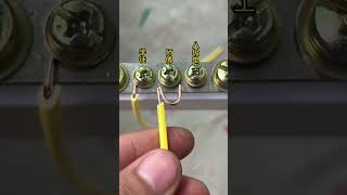 Easy Electrical Wire Joint Trick #wirejoint #electrical #wireconnection