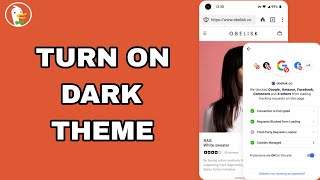 How To Turn On Dark Theme On DuckDuckGo Private Browser App screenshot 5