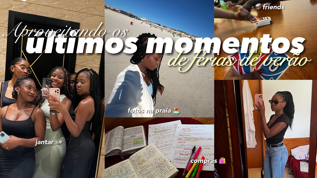 Aproveitando os últimos momentos de férias 🎀