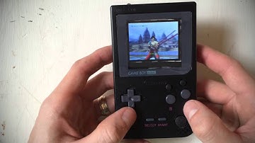 Raspberry Pi 3 + Gameboy Pocket
