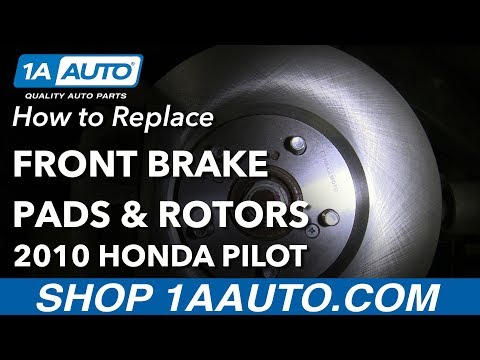 How to Replace Front Brakes 09-15 Honda Pilot