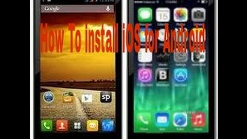 Install IOS rom for Micromax Canvas Juice A177 2016