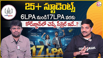 Codegnan : From Programming Basics to 17 LPA – Our Secret Formula! | Best Coding Institute | MC