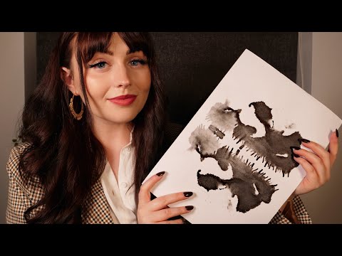 ASMR Personality Test Roleplay - Inkblots u0026 Myers Briggs