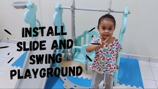 Unboxing and Install Slide and Swing Playground..
