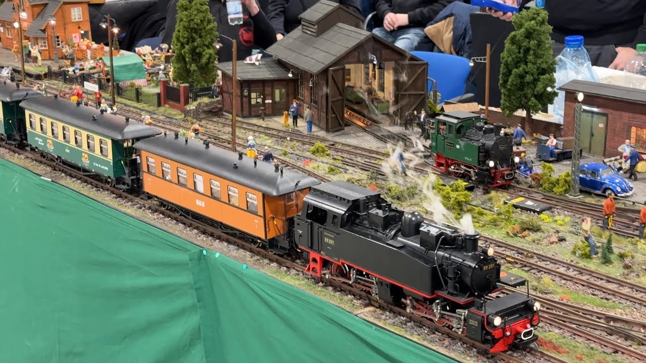 LGB G gauge model railroad shown at model railway fair Dresden 2025 ...