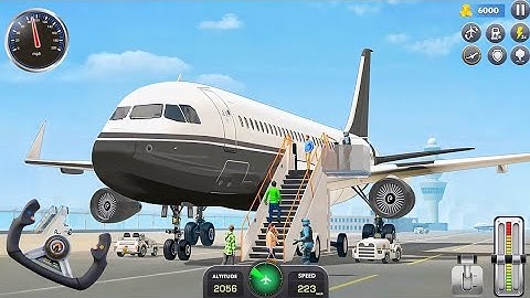 Real Flight Airplane City Pilot Simulator - Plane Boeing Emergency Landing - Android Gameplay