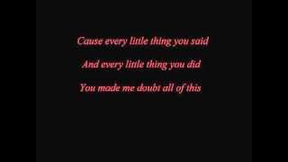 3 Doors Down - It&#39;s not me Lyrics