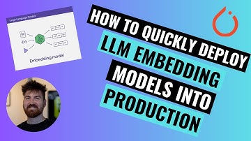 Speedrun deploying LLM Embedding models into Production