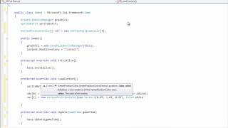 XNA 3D Tutorial Teil 1 - DEUTSCH