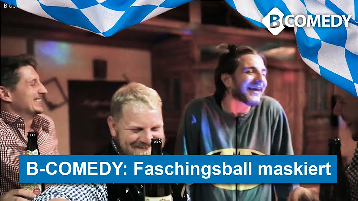 B COMEDY: lustiger, bayrischer Sketch, Faschingsscherz BATMAN