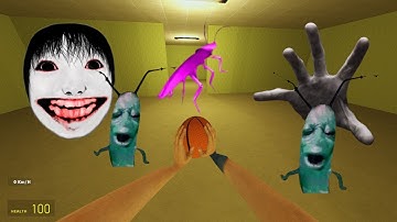 YOSHIE, PLANKTON, COCKROACH AND SCARY HAND NEXTBOT GMOD #gmod #garrysmod #gmodgaming #nextbots