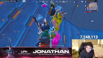 Jonathan New Best Aggressive Gameplay & Clutches | Jonathan Gaming #bgmi #jonathan 