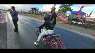 Manuel racing en el awtodromo de santo domingo