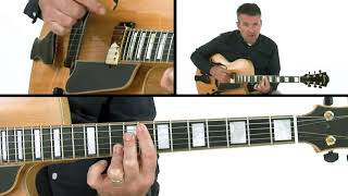 🎸Jazz Guitar Lesson - Modal Comping Rhythm - Demo: Comping Study 18 - Tom Dempsey