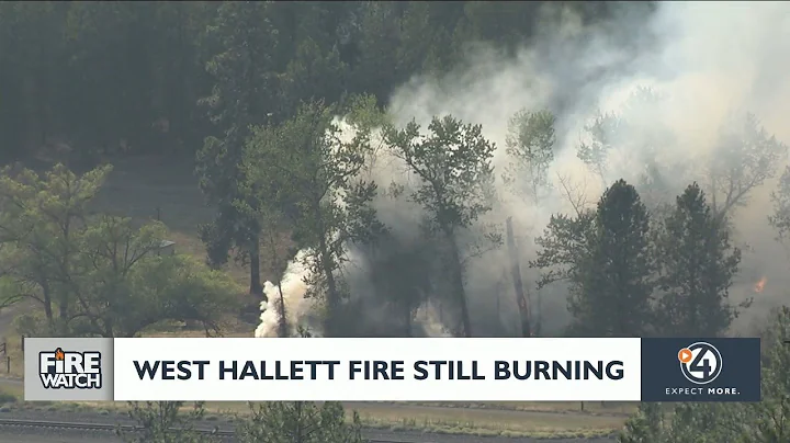 Evacuations remain in effect for wildfire burning southwest of Spokane