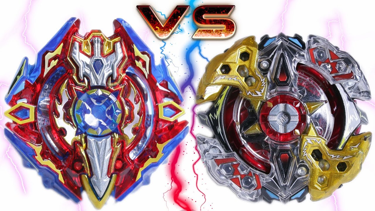 SIEG XCALIBUR vs GALAXY ZEUS | Beyblade Burst Battle ベイブレードバースト