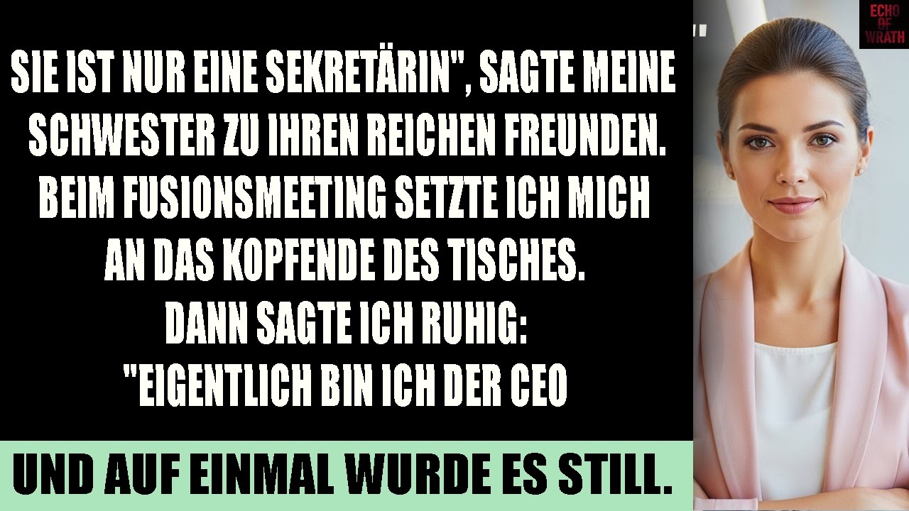 Meine Familie sagte, ich sei „nur eine Sekretärin“ – bis sie meine Unterschrift brauchten