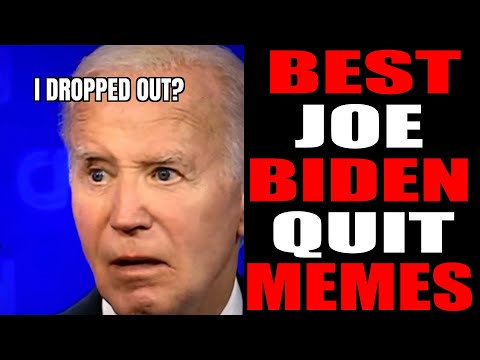 Best Joe Biden Quit Memes Going Viral
