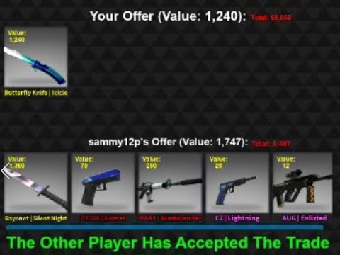 Roblox Counter Blox Trading Knife For Op Youtube - roblox counter blox knife prices