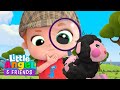 Baa Baa Black Sheep (Makes A Mess) | Little Angel And Friends Kid Songs