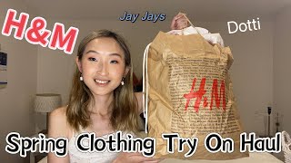 Spring Clothing Try On Haul | H&M | Dotti | JayJays