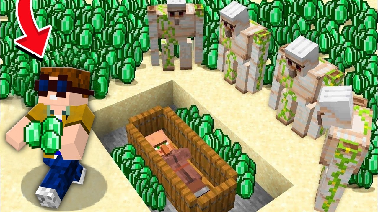 14 WEGE SMARAGDE ZU KLAUEN vom BÖSEN VILLAGER!