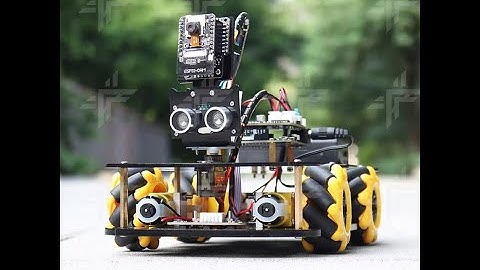 KR20003 ESP32 CAM Omni Wheel Robot Kit 1