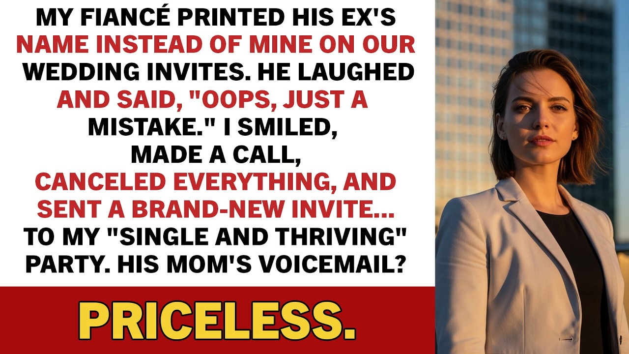 My Fiancé Printed His Ex's Name Instead Of Mine On Our Wedding Invites. He laughed. Reddit Stories