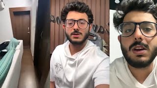 @CarryMinati Room tour,broken award and funny stories| Instagram live 10.06.2022 @CarryisLive