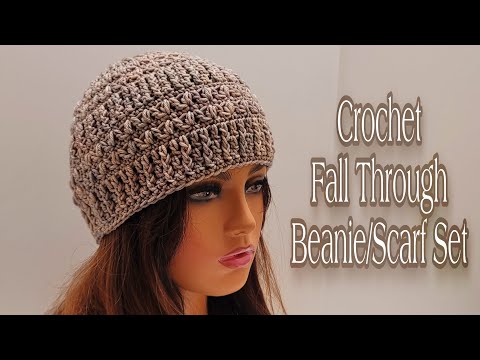 Crochet Hat AND Scarf SET Tutorial 