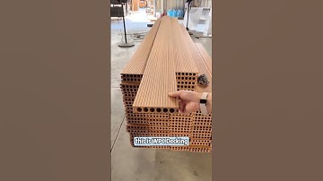 WPC Decking: The Green Choice for Outdoor Flooring#wpcflooring  #wpcfence #installation