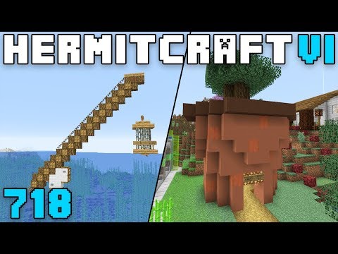 Hermitcraft VI 718 Getting Fished Out Of My Farm