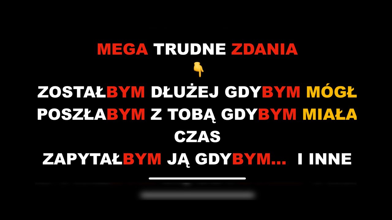 Najtrudniejsze zdania masz teraz w małym palcu