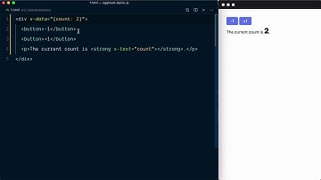Alpine JS - A 2-minute intro.