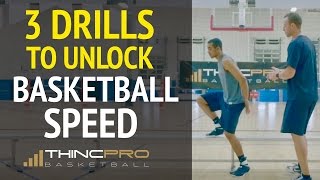 In this video we'll take you through 3 basketball quickness drills
that will help increase your first step foot speed and as a playe...