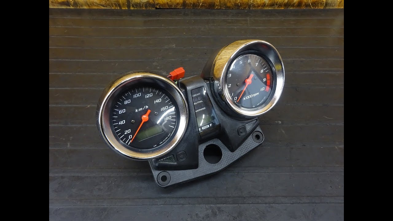 CB1300SF(SC40-1050)メーター確認動画 - YouTube