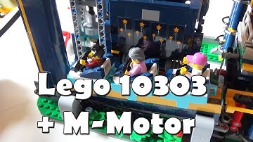 Lego 10303 Icons Lusachtbaan met M-Motor - Loop Coaster with M-Motor 🔋🎢🧱