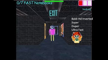 Baldi Hd Inverted Super Duper Ultra Fast
