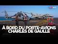 TF1 à bord du Charles de Gaulle en route vers la Méditerranée