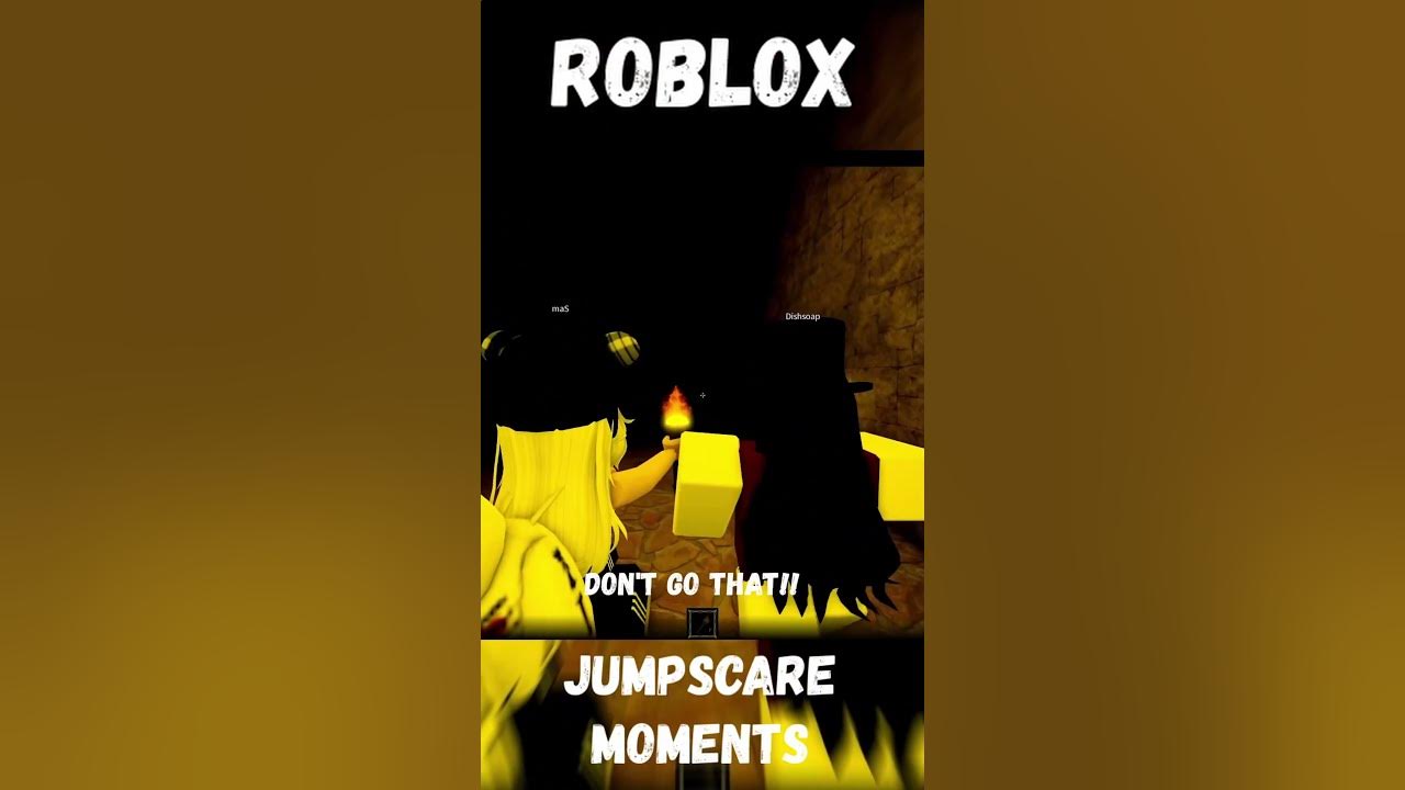 Roblox JUMP SCARE Moment 😂😂 #roblox #jumpscare #funnymoments - YouTube
