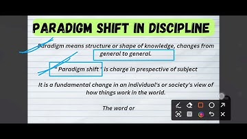 Paradigm shift in discipline| Understanding discipline and subjects #bbmku #vbu #bedexam #education