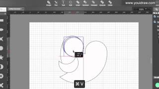 How to create logo online with shape combine tools by youidraw apps screenshot 5