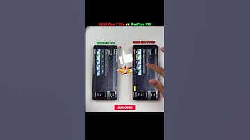 iQOO Neo 7 Pro vs OnePlus 11R Bgmi Graphics Test #bgmi #pubg #iqoo #oneplus #shorts