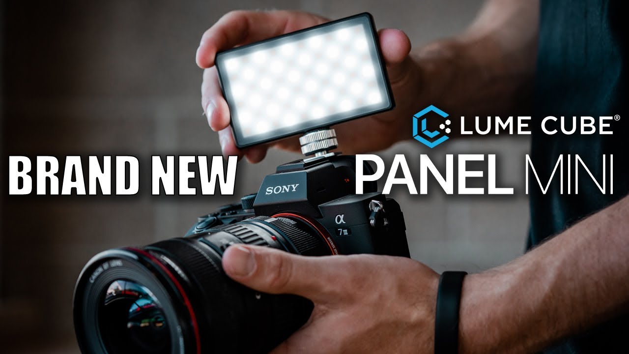 Photo and Video Lighting Nikon Fuji DSLR Ball Head Mount Bicolor Continuous LED Video Light Made for Content Creators Canon Panasonic Fits Sony Lume Cube Panel Mini
