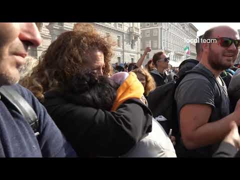 Trieste, presidio Piazza Unità: "Non vogliamo i politici"