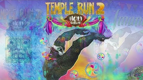 Temple Run 2 mod Unlimited Money Android Gameplay | Holi Update | Android , ios