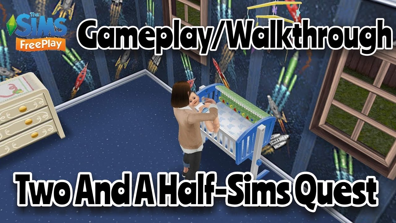 sims-freeplay-two-and-a-half-sims-quest-walkthrough-baby-decoration