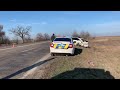 В Запорожской области два машины полиции попали в ДТП