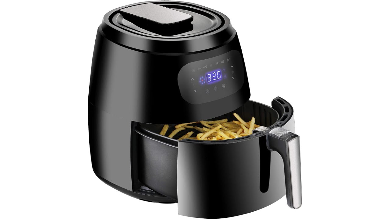 SUPER DEAL Pro 1700W Digital Air Fryer 7.6 Quart Extra Large Capacity
